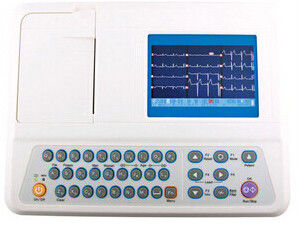 Sistema de vigilância da polegada ECG da máquina 5 de Digitas ECG com a bateria recarregável do Li-íon