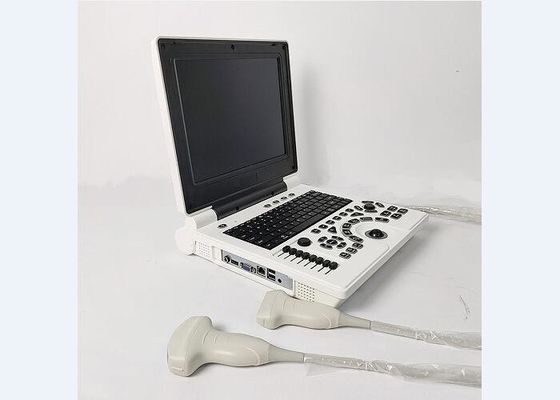 Sistema de ultrassom colorido portátil para laptop portátil com scanner de bexiga com 2 conectores de sonda