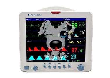 Sistema de vigilância do parâmetro do uso do animal de estimação do monitor paciente de 5 parâmetros multi para os dispositivos animais da monitoração paciente do veterinário