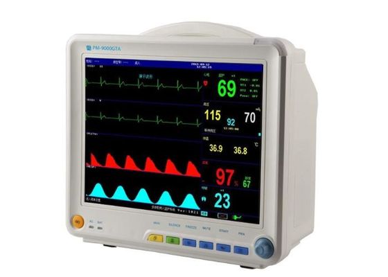 Monitor paciente da ambulância multi - carro/suporte/gancho do monitor do monitor paciente ETCO2 do parâmetro opcional