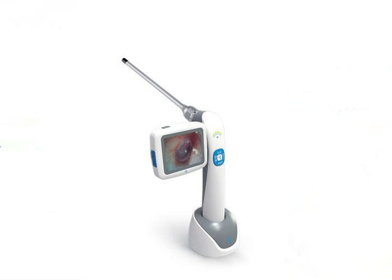 Endoscópio video médico do Otoscope de Digitas da tela flexível da câmera da orelha para a garganta do nariz da orelha