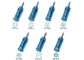 6 Velocidades Para Casa Comercial Micro Derma Pen com Titânio Inoxidável e Função de Paragem Automática