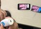 Analisador Handheld da pele de Digitas 50 vezes Lense para a pele e 200 vezes Lense para o escalpe