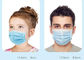 Acene o PPE descartável azul da máscara protetora para COVID-19 com tamanho de 17.5*9.5cm 50pcs/- lugares médicos não dentro usados caixa