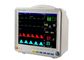 12,1 polegadas - monitor paciente do LCD da cor alta da definição com 6 parâmetros padrão ECG, RESP, NIBP, SPO2, 2-TEMP, PR/HR