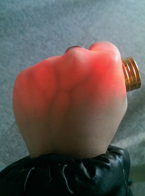 Alumínio dourado do localizador infravermelho vascular portátil da veia do inventor da veia de Venipuncture do projetor