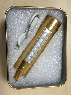 Alumínio dourado do localizador infravermelho vascular portátil da veia do inventor da veia de Venipuncture do projetor