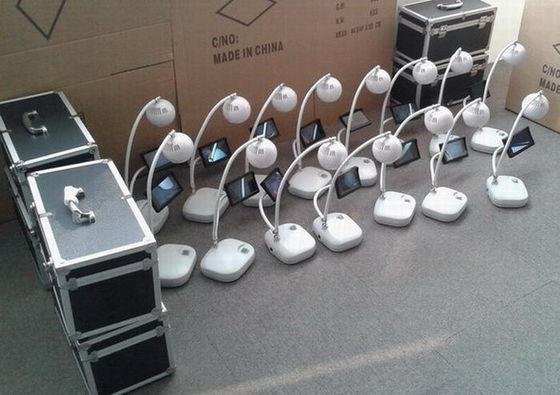 Tipo de alta resolução dispositivo da tabela 800X480 do localizador da veia com a tela 3.5Inch para o pé do braço de mão