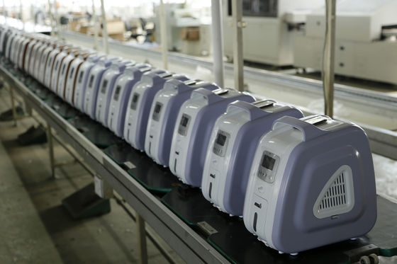 Caudal 1 ~ humidificador portátil do concentrador do oxigênio 3L com o filtro do sistema HEPA do equilíbrio térmico