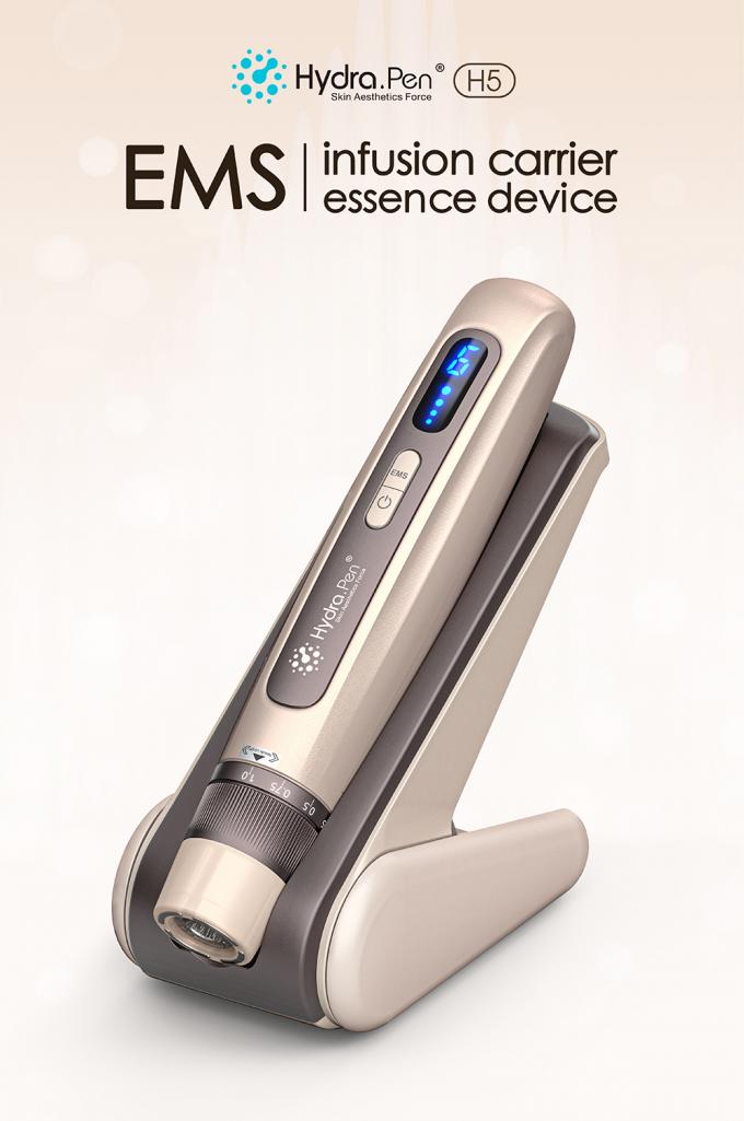 Caneta de Microneedling Profissional Automática H5 Derma Hydra Pen Elétrica Sem Fio 5